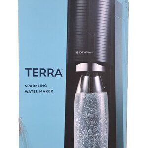 SodaStream Black Gaia Sparkling Water Maker Starter Kit
